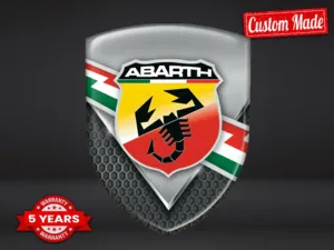 Fiat Abarth Adesivi Decalcomanie Auto Stellare Design Moderno